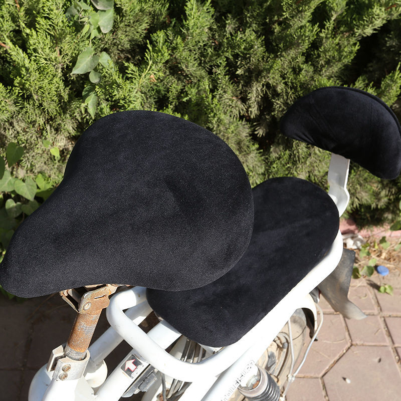 自行车座套新款电动车皮革座套通用防水电瓶自行车坐垫套冬季防滑加厚