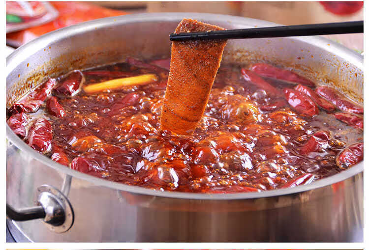 大红袍红汤火锅底料150g四川特产麻辣红汤牛油火锅150g3袋新日期