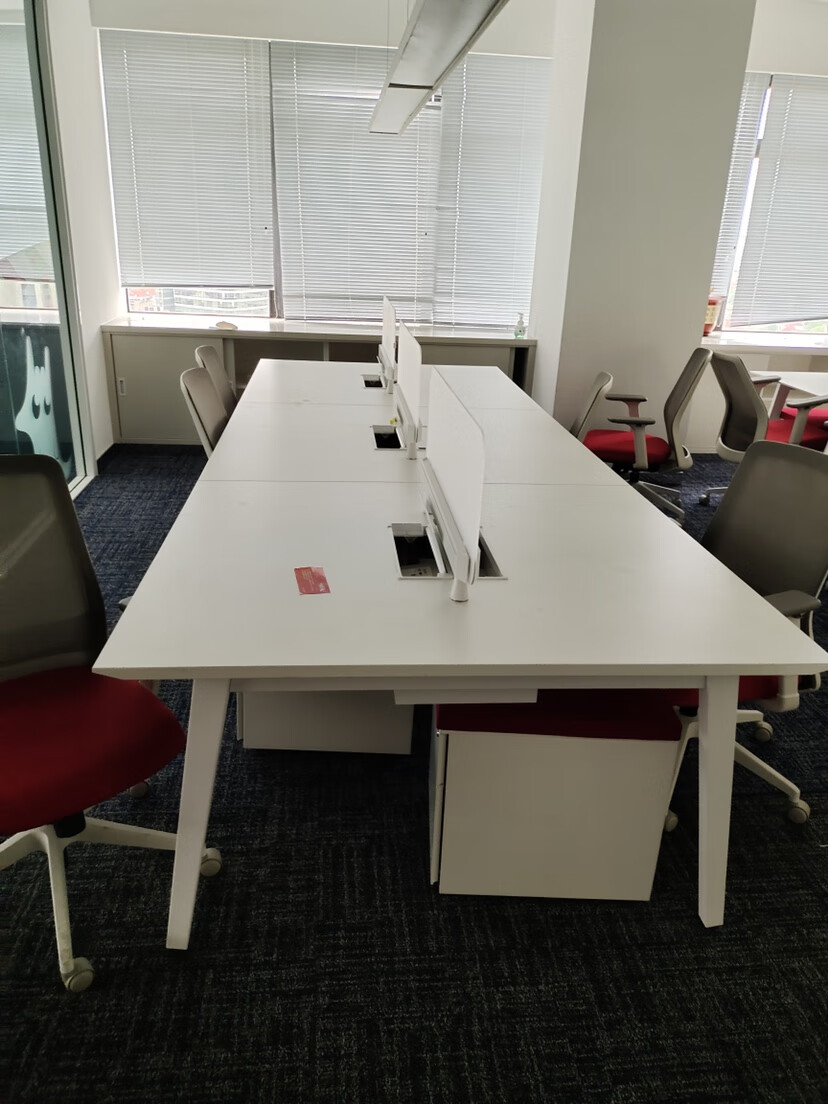 震旦办公桌员工位,办公位员工位,成色非常新,电脑桌员工位【图片 价格