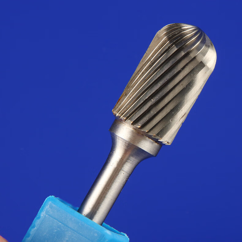 硬质合金旋转圆柱形球头c型钨钢旋转锉锉钨钢打磨头旋转锉c型单槽3x3