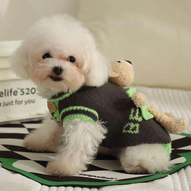 狗狗衣服春秋冬装幼犬比熊小鹿犬秋冬款博美泰迪小型犬的宠物衣服