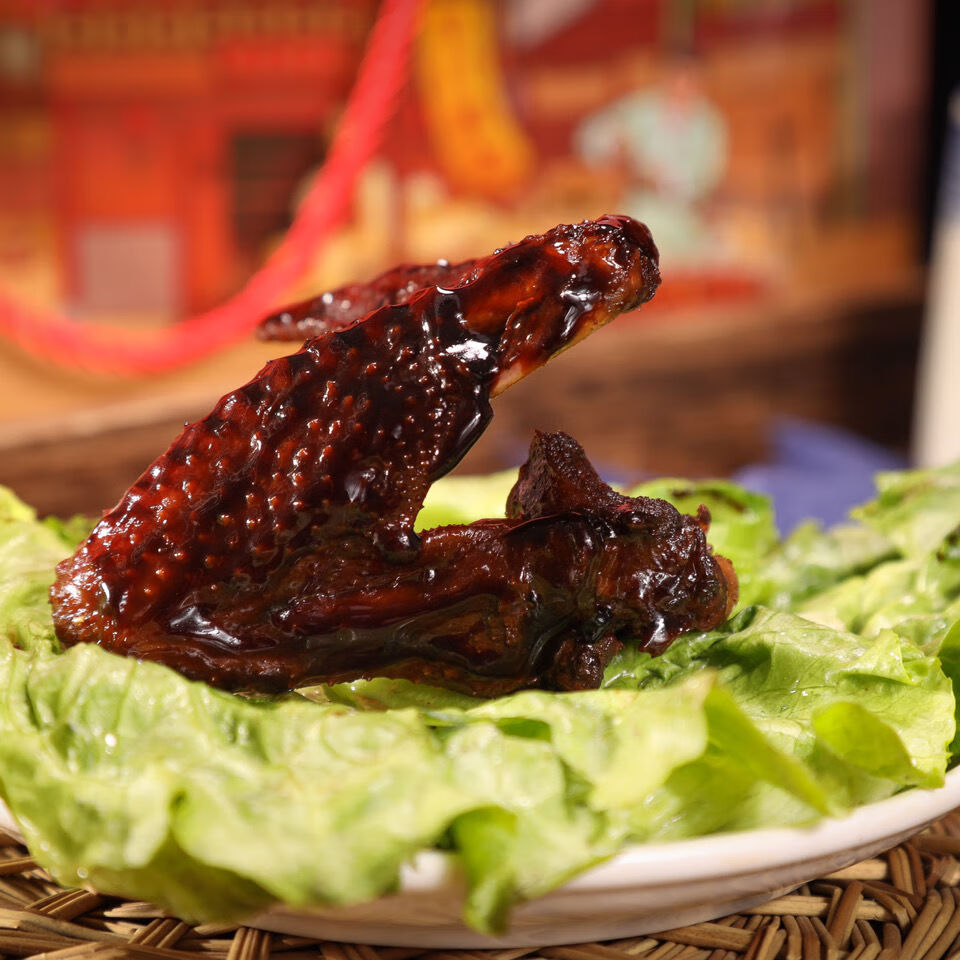 点头姑奶奶蜜汁鸡翅35g20包箱点头姑奶奶蜜汁鸡翅福鼎特产卤味独立