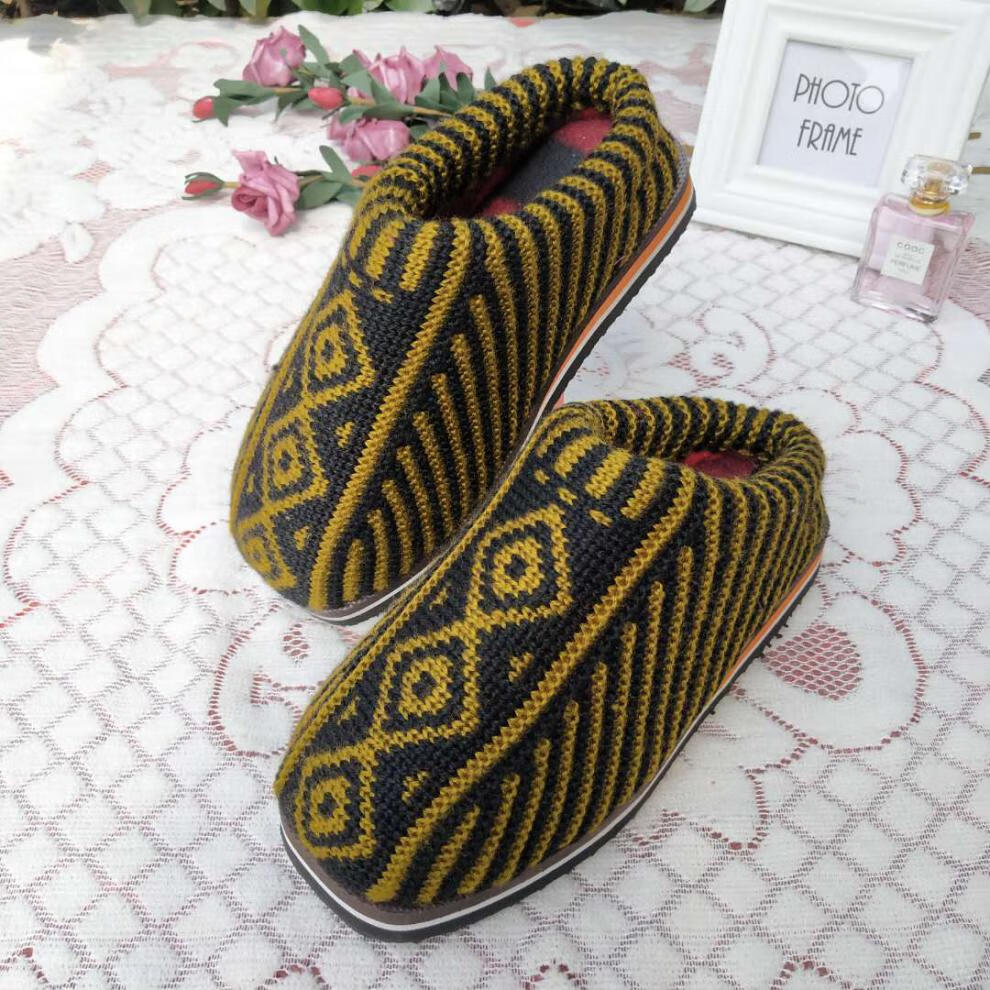 蓝绿人字拖棉拖鞋 38-39适合36-37脚【图片 价格 品牌 报价】