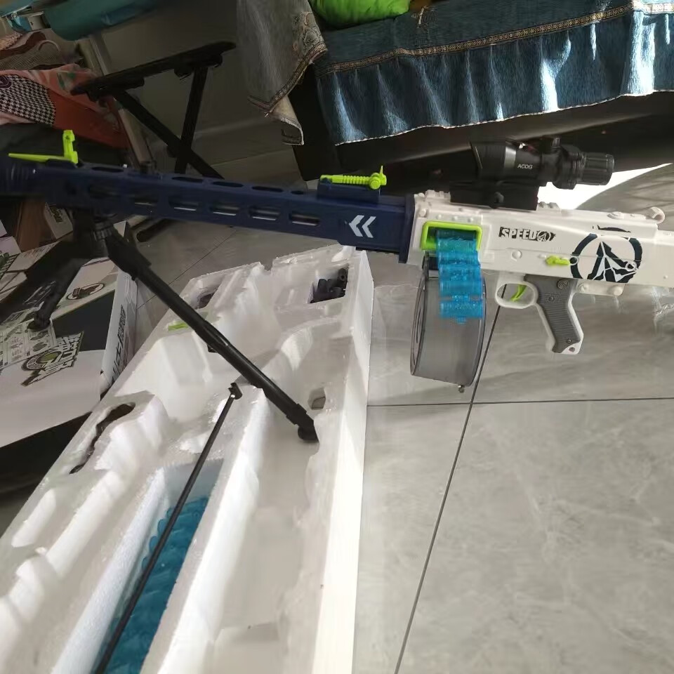 mg3玩具甩货乐辉软蛋玩具mg3手自一体三模式连发保障mg3轻机枪 g3轻
