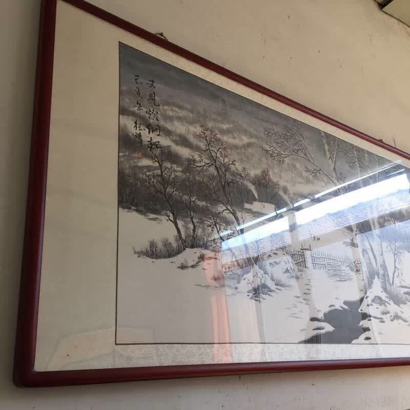 字画保护膜代替玻璃国画膜书画字画装裱材料热收缩膜防尘保护膜字画膜