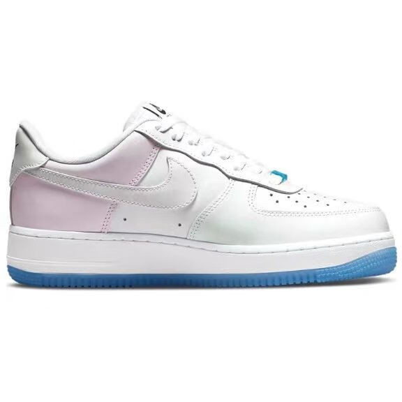 纯原107lx白蓝粉热感应空军一号男女板鞋da8301-100 da8301-100 36