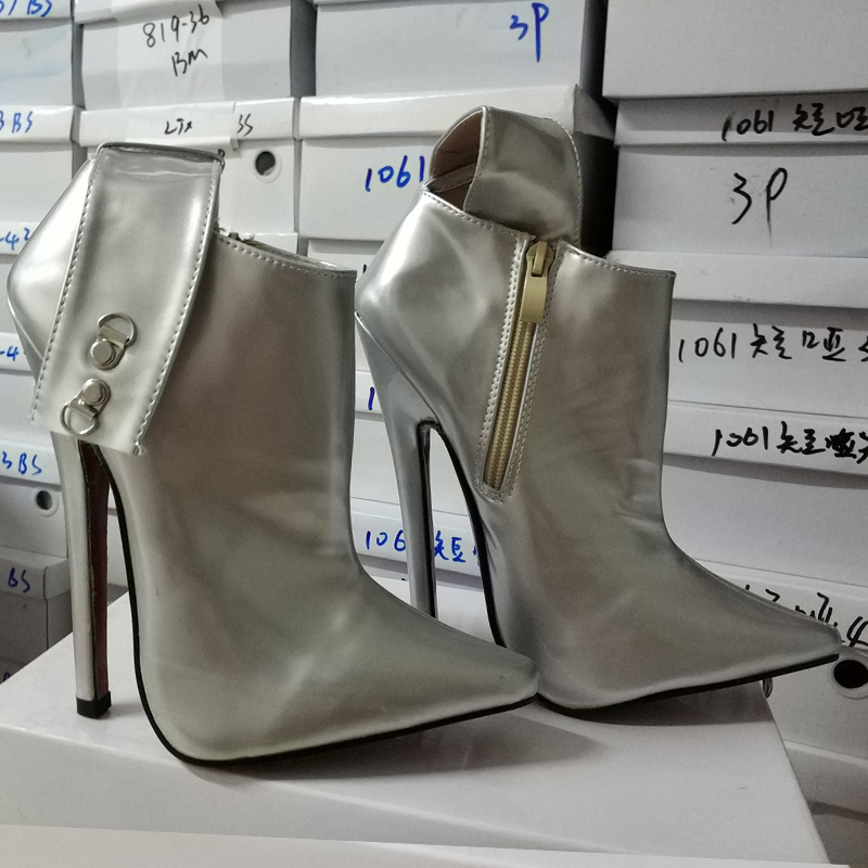 【男士】大码18cm高跟鞋18厘米细高跟凉鞋夜场舞台走秀钢管舞大码踝带