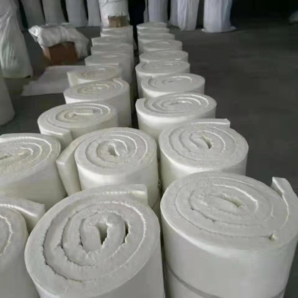硅酸铝陶瓷纤维毯防火隔热绝缘耐高温棉锅炉蒸汽管道无石棉板材料1米
