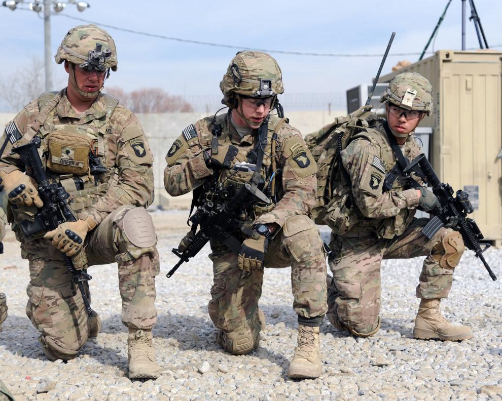 酷否美国101刺绣魔术贴鹰师呼啸之鹰airborne军迷徽章士气补丁红色美