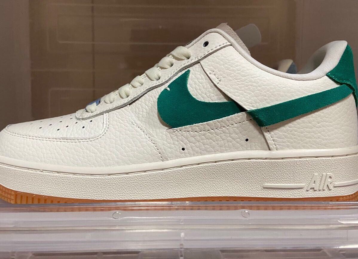 纯原af1 shadow空军一号马卡龙板鞋白蓝粉灰绿彩色拼接粉绿白女鞋vnx