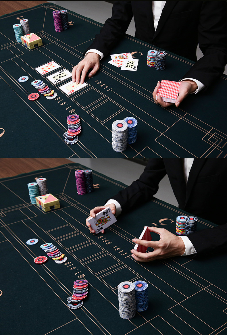 德州扑克牌塑料扑克牌防水磨砂手感好佳老人大字pvc扑克牌德州扑专用