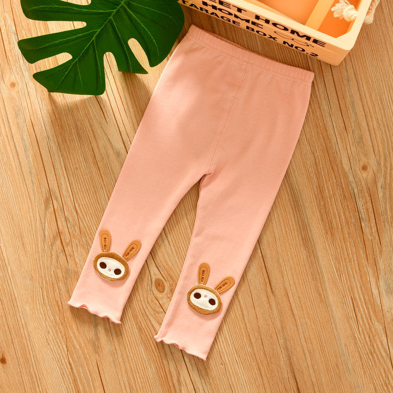 女童儿童打底裤加绒春秋季女宝宝裤秋装婴儿裤子打底裤儿童春1一岁2秋