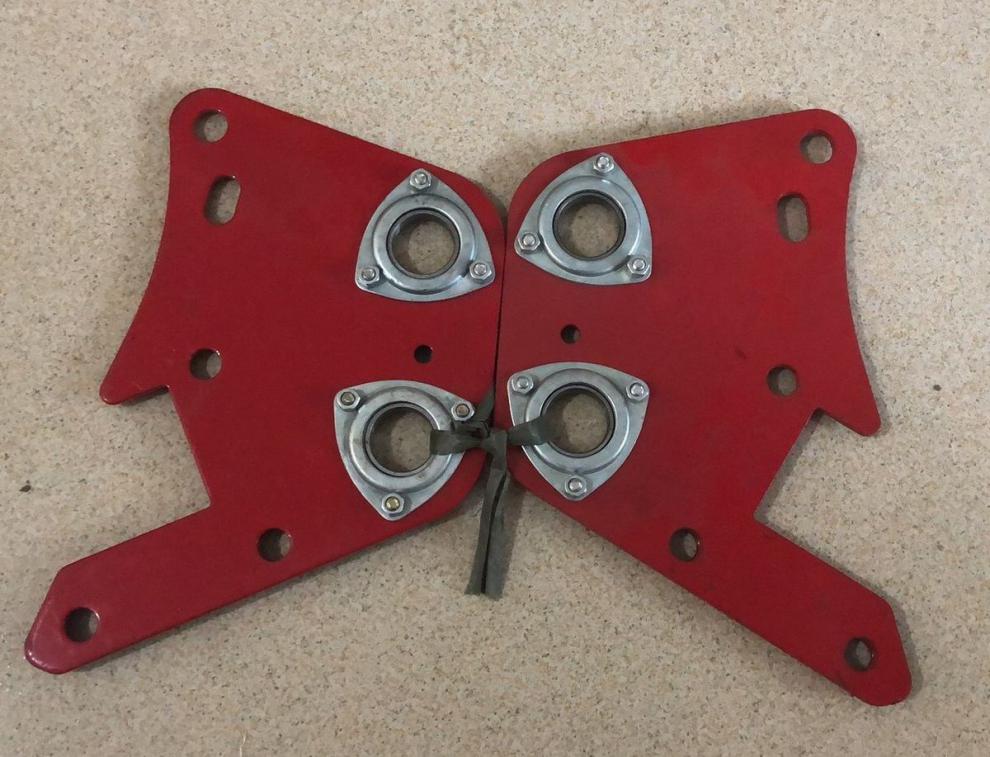 觅欧niuren 农资 农哈哈玉米播种机配件新式老式连接座原厂配件 新式