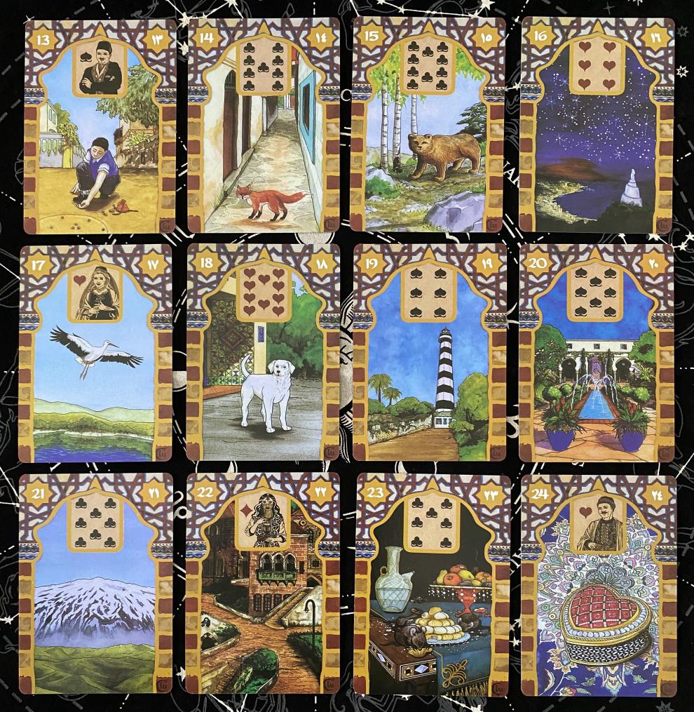 rana george lenormand 拉纳乔治雷诺曼英文卡牌配中文电子翻译 拉纳