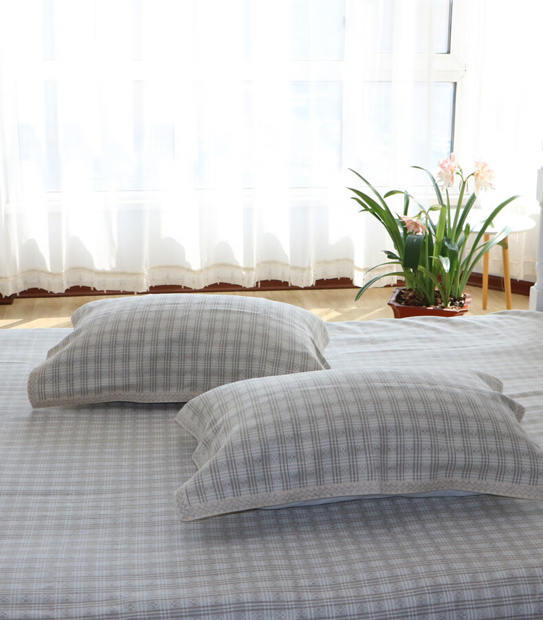 新升级亚麻凉席纯亚麻双鹤单人婴儿哈麻双鹤亚麻凉席单双人宿舍学生15