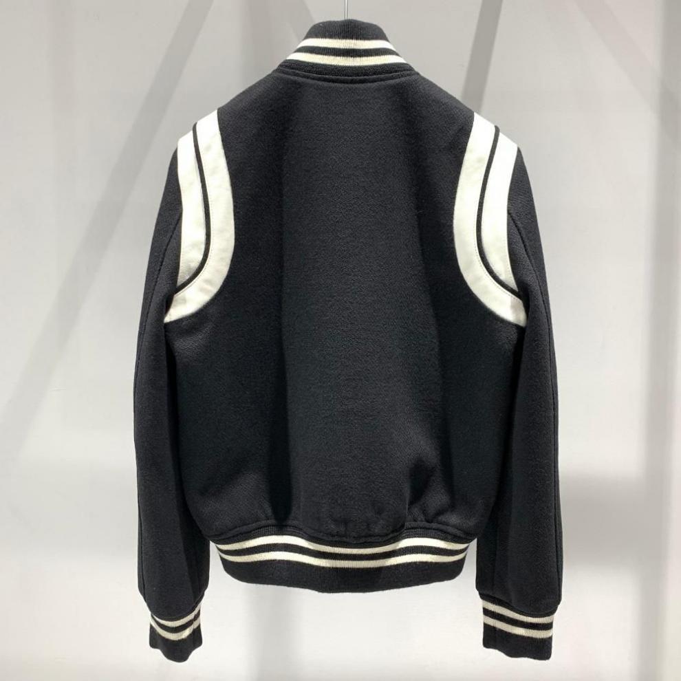 saintlaurent圣罗兰女士黑色棒球服376283y180wfr34