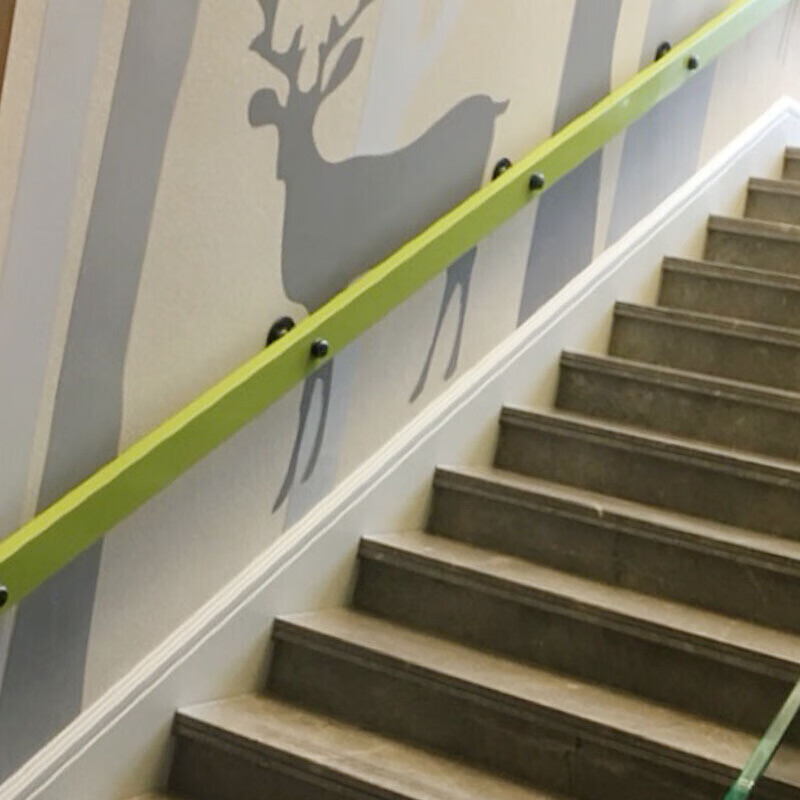 坚振适用楼梯扶手实木幼儿园阁楼室内老人防滑拉手医院家用通道走廊扶