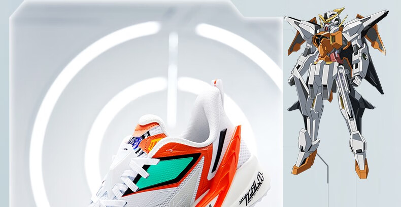 高达联名主天使丨361度运动鞋男鞋2021年秋季新款减震跑鞋防滑跑步鞋