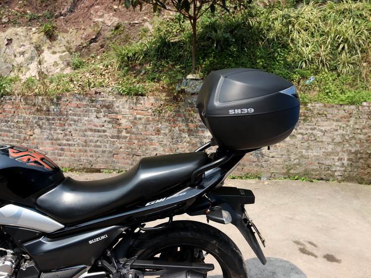 适用于豪爵铃木 gw250a 夏德尾箱边箱gw250三箱 gw250f 改装后备箱快