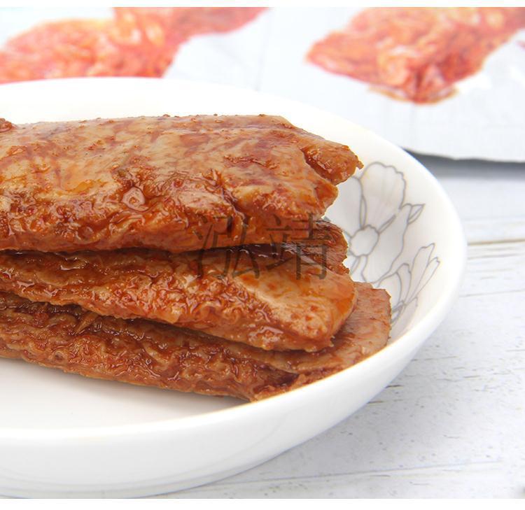 盐津铺子素烤素肉原味手撕素烤素肉散称豆干制品孜然香辣素牛排小包装