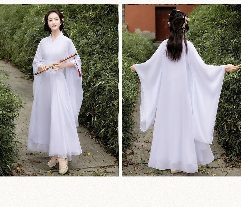 古装女汉服汉服女仙气古风古装衣服仙女超仙套装青城山下白素贞成人