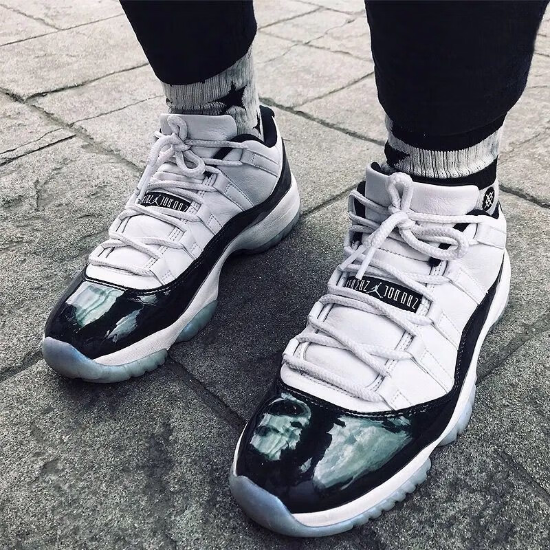 【旗舰官方店】康扣乔11黑红运动鞋大魔王高帮白蛇aj篮球鞋高品质 原