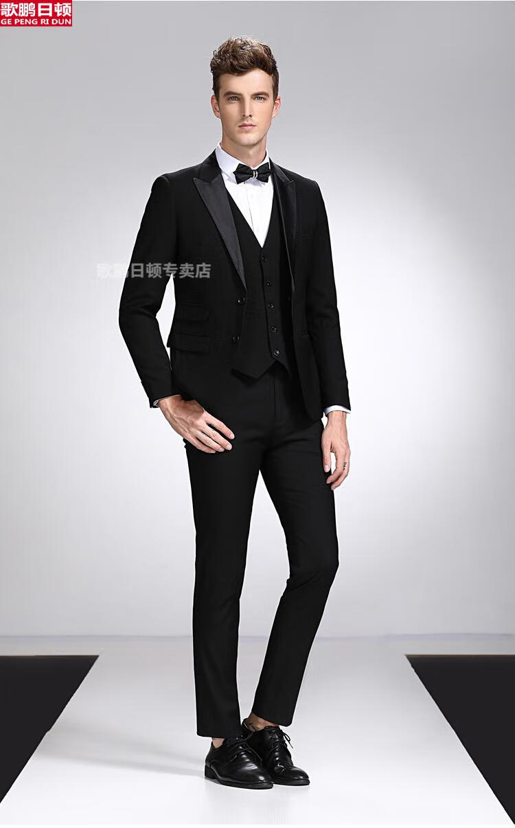 伴郎西服伴郎服租赁新郎西服兄弟装团礼服出租借结婚正装大码西装男