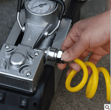 优捷咖汽车充气泵软管 车载充气泵气管汽车打气泵伸缩延长管轮胎加气