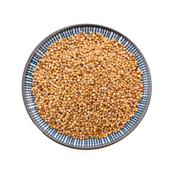 北京同仁堂炒白芥子 白芥子中药材500克 白芥籽 白介子 炒熟的 芥菜子