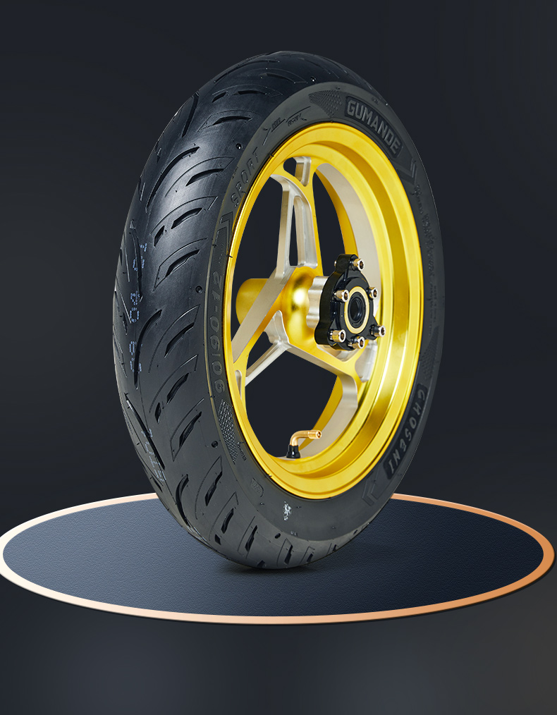 固满德半热熔轮胎300一10寸12小牛电动车350防滑摩托车真空胎9090 天