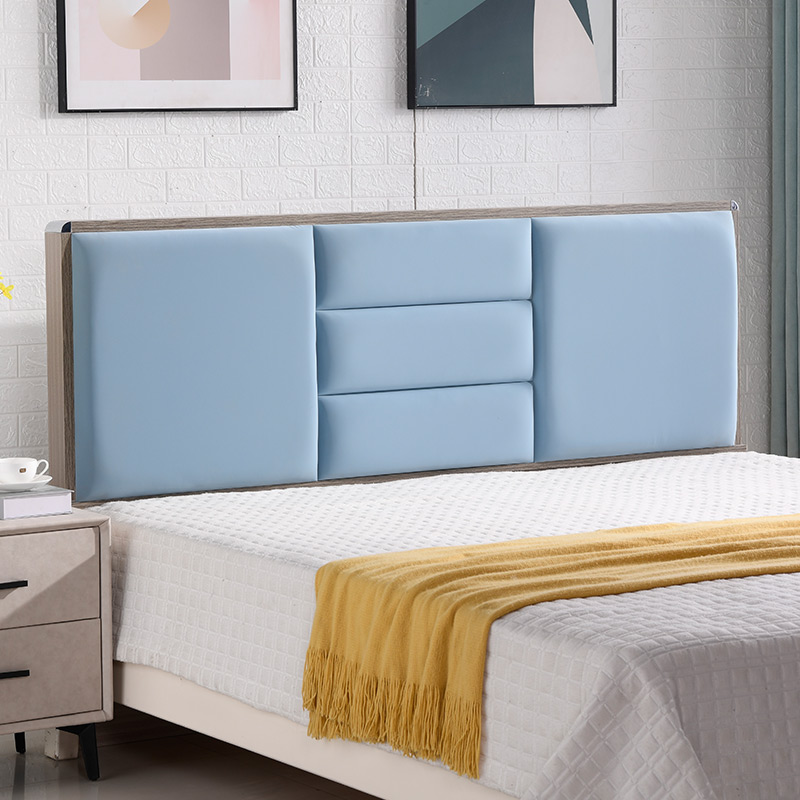 床头科技布新款软包靠背单买现代1518米2米床头板轻奢双人落地8810