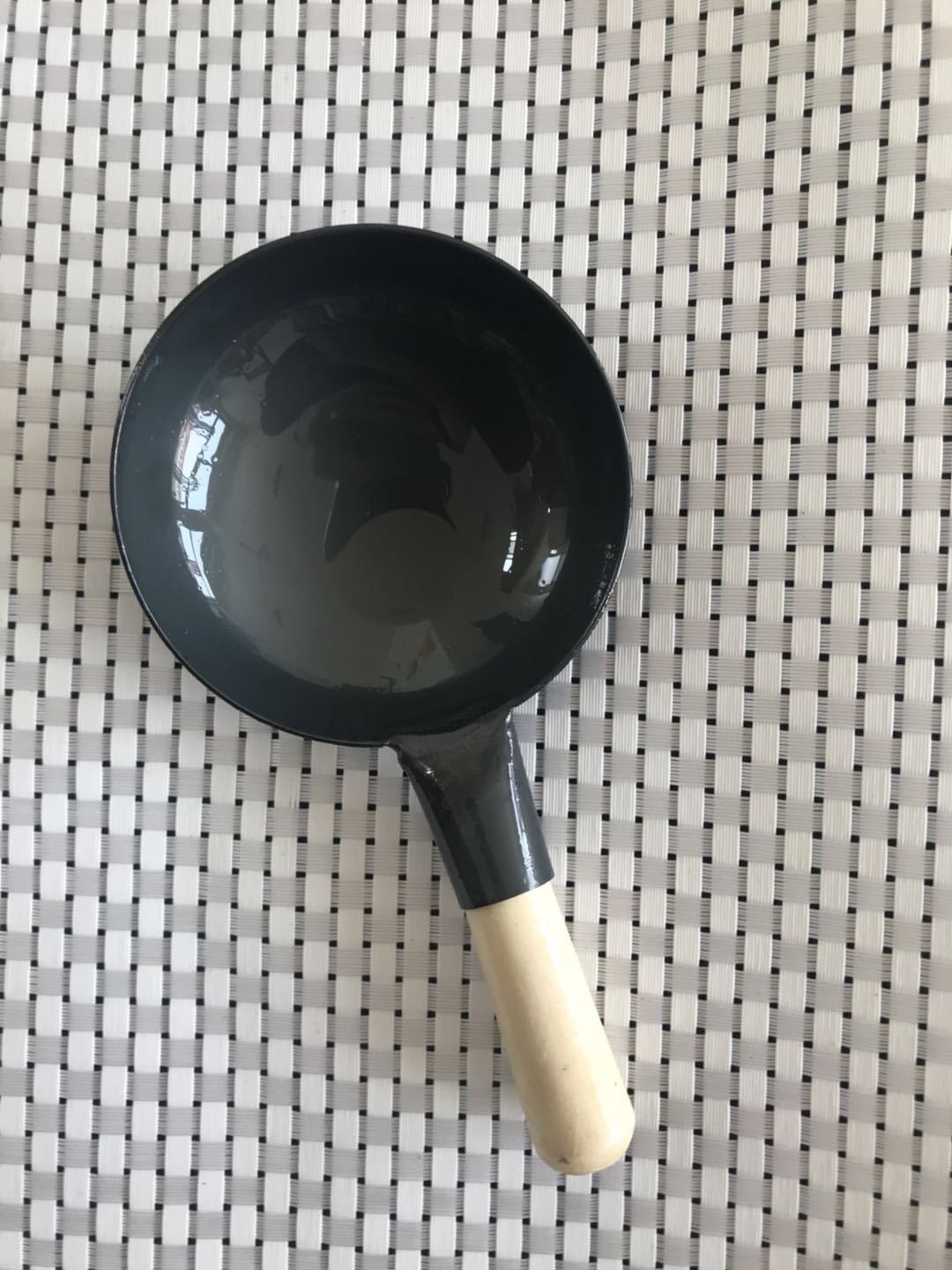 煎蛋锅热油小锅迷你小铁锅淋油锅油泼面神器蛋饺炒锅网红同款无涂层不