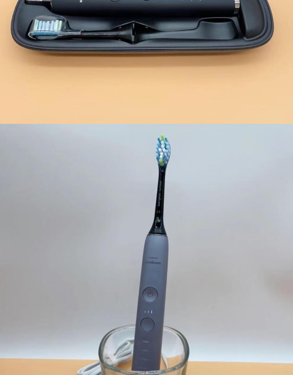 情侣正品飞利浦声波电动牙刷hx993p 993w 993l 9924 9954 9984 993s