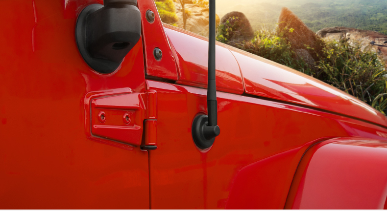 适用于jeep吉普牧马人天线改装外饰金属越野收音机短天线配件 牧马人