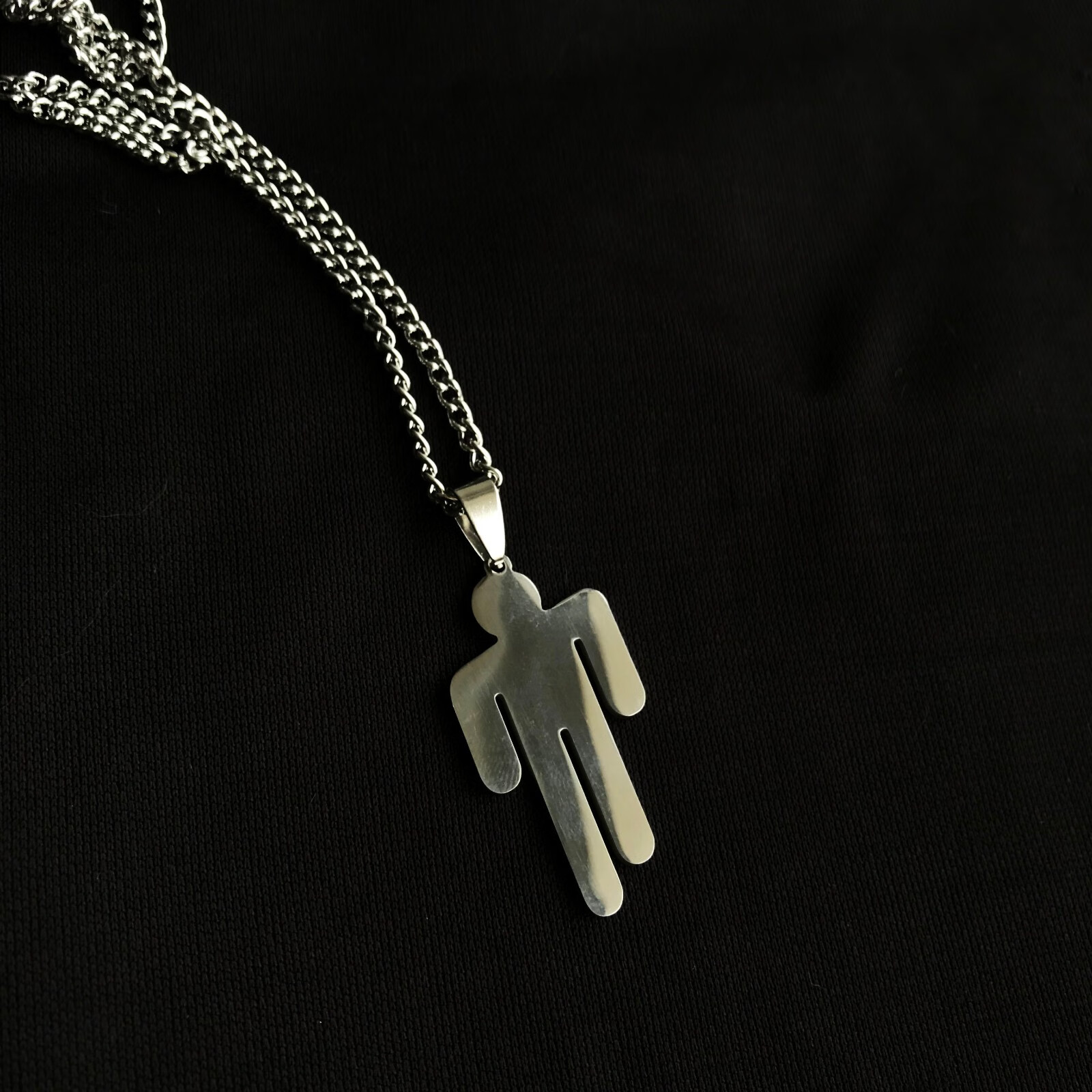 项链女潮billieeilish比莉艾利blohsh项链女潮网红同款碧梨小人学生