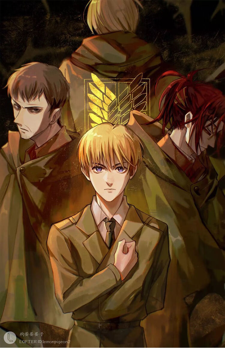 进击的巨人cos服第三季调查兵团团服长款军绿色大衣cosplay可日常