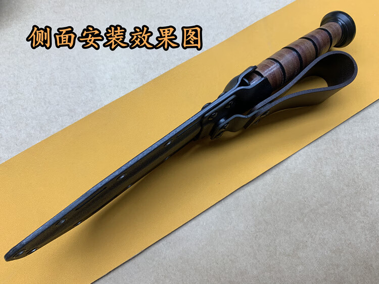 卡巴1217 定制k鞘户外登山卡巴鞘 不含刀只有鞘 此款非卡巴原厂弭黎