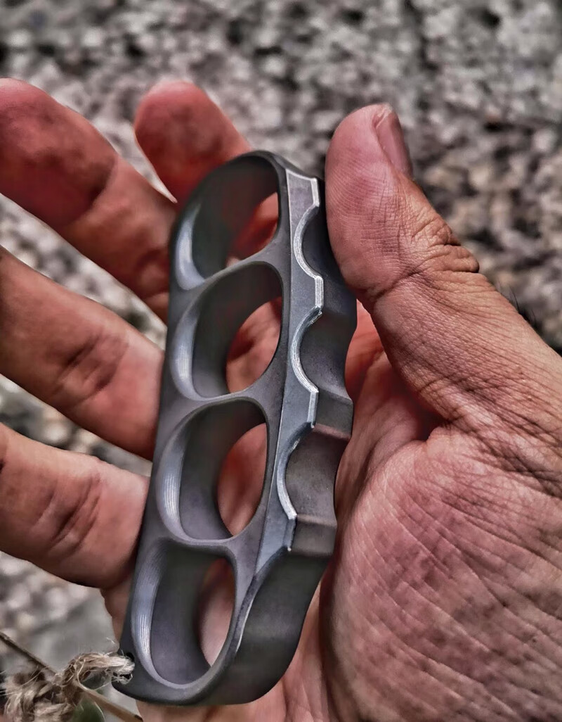 镇店好物kasfly凯撒四指钛合金青铜指虎指扣防身装备便携edc创意礼品