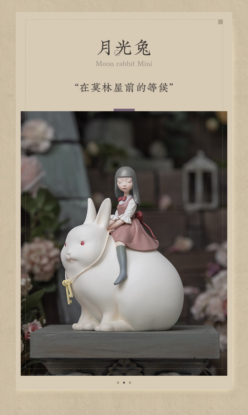 白夜童话猫将军白夜童话猫将军北欧创意家居装饰品办公桌猫摆件送女