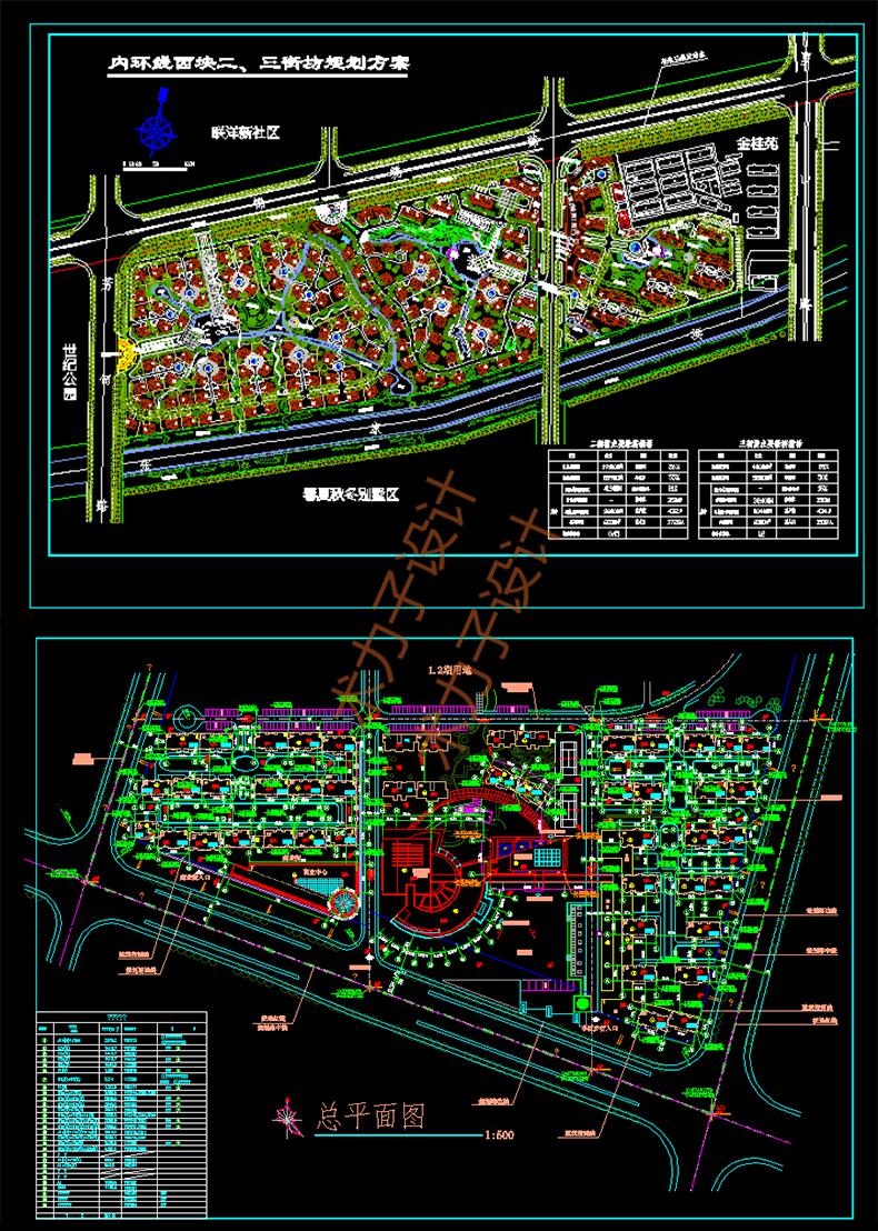 cad施工图纸园林景观小区城市规划设计古建筑广场别墅庭院素材