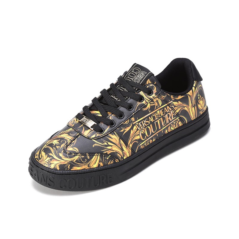 范思哲 versace jeans couture 男士休闲运动鞋板鞋 72ya3sk6 zp100 g