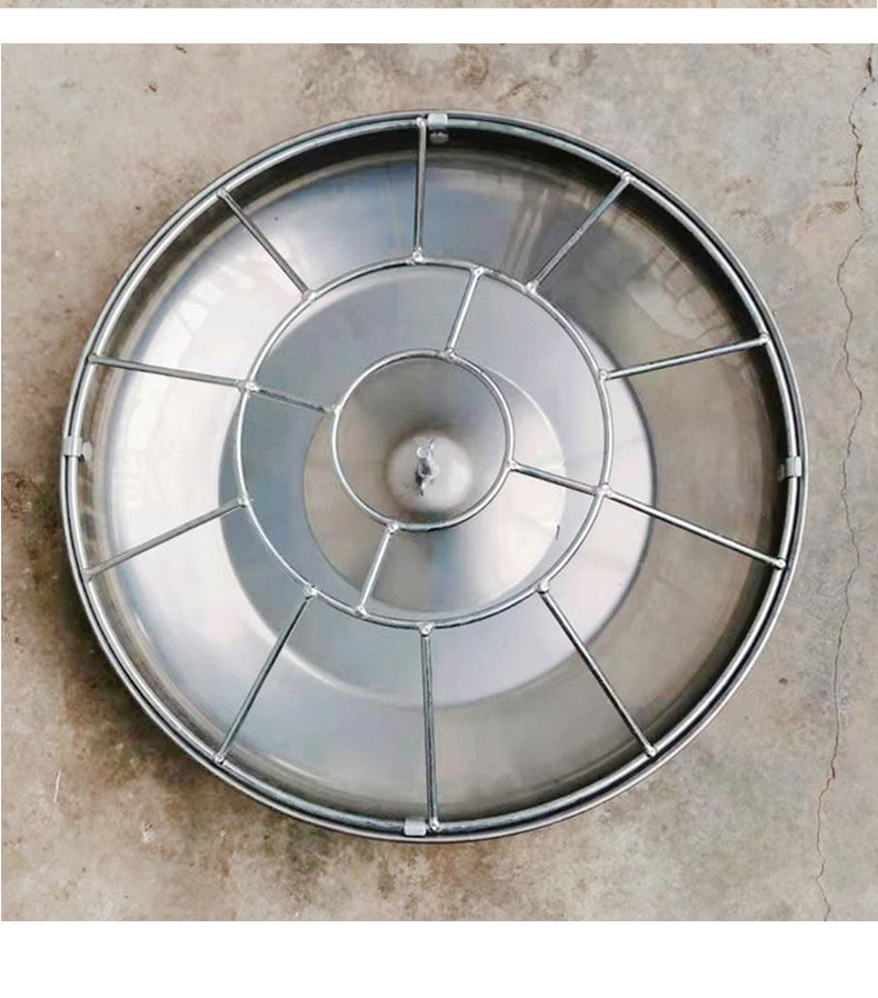 不锈钢猪食槽 保育槽 圆形仔猪料盆 小猪补料槽 猪用食槽厂家直销