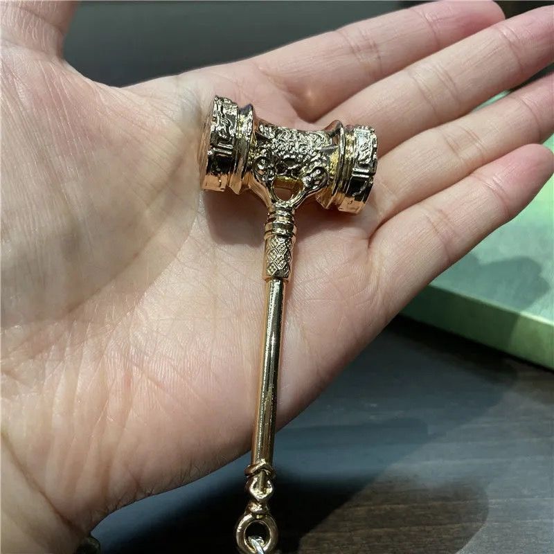 神孩子斗罗大陆唐三闪光昊天锤动漫周边实心昊天锤儿童金属玩具12cm