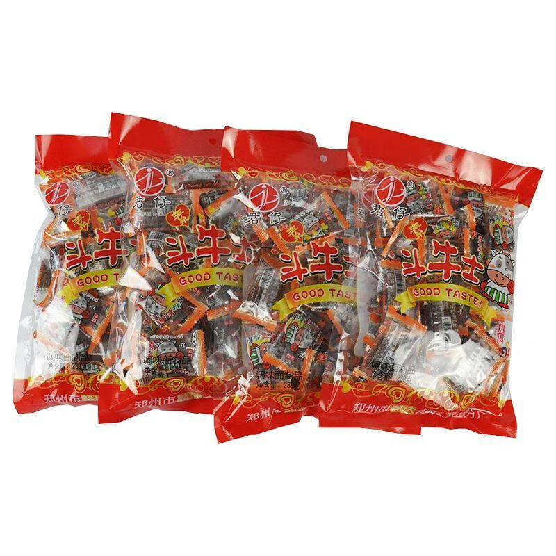 斗牛士辣条 君仔素斗牛士辣条大刀肉8090后儿时怀旧零食网红辣片童年