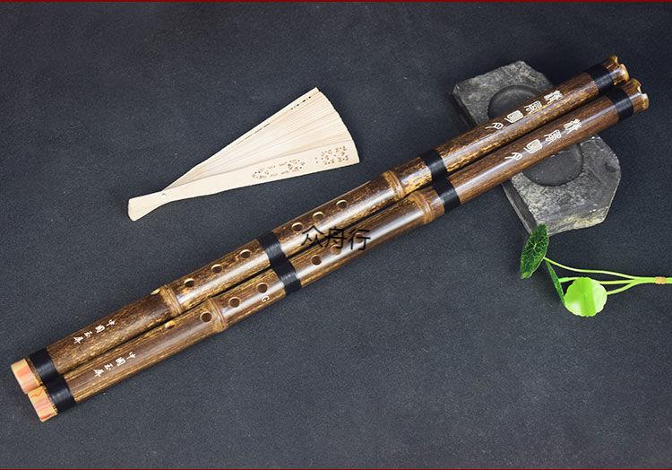 洞箫紫竹成人学生初学入门演奏调g八孔短箫古风乐器手工素萧x03g调八