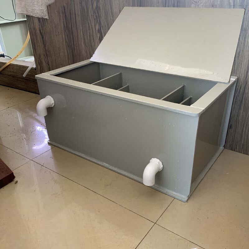 塑料大型加厚过滤槽鱼缸箱锦鲤池鱼池过滤器外置过滤盒定制 过滤盒(带