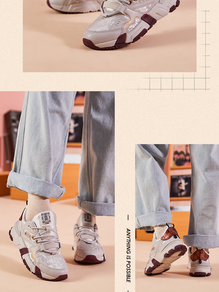 中国李宁x故宫·宝蕴楼联名款休闲鞋男女鞋2020新款巴黎时装周001征程