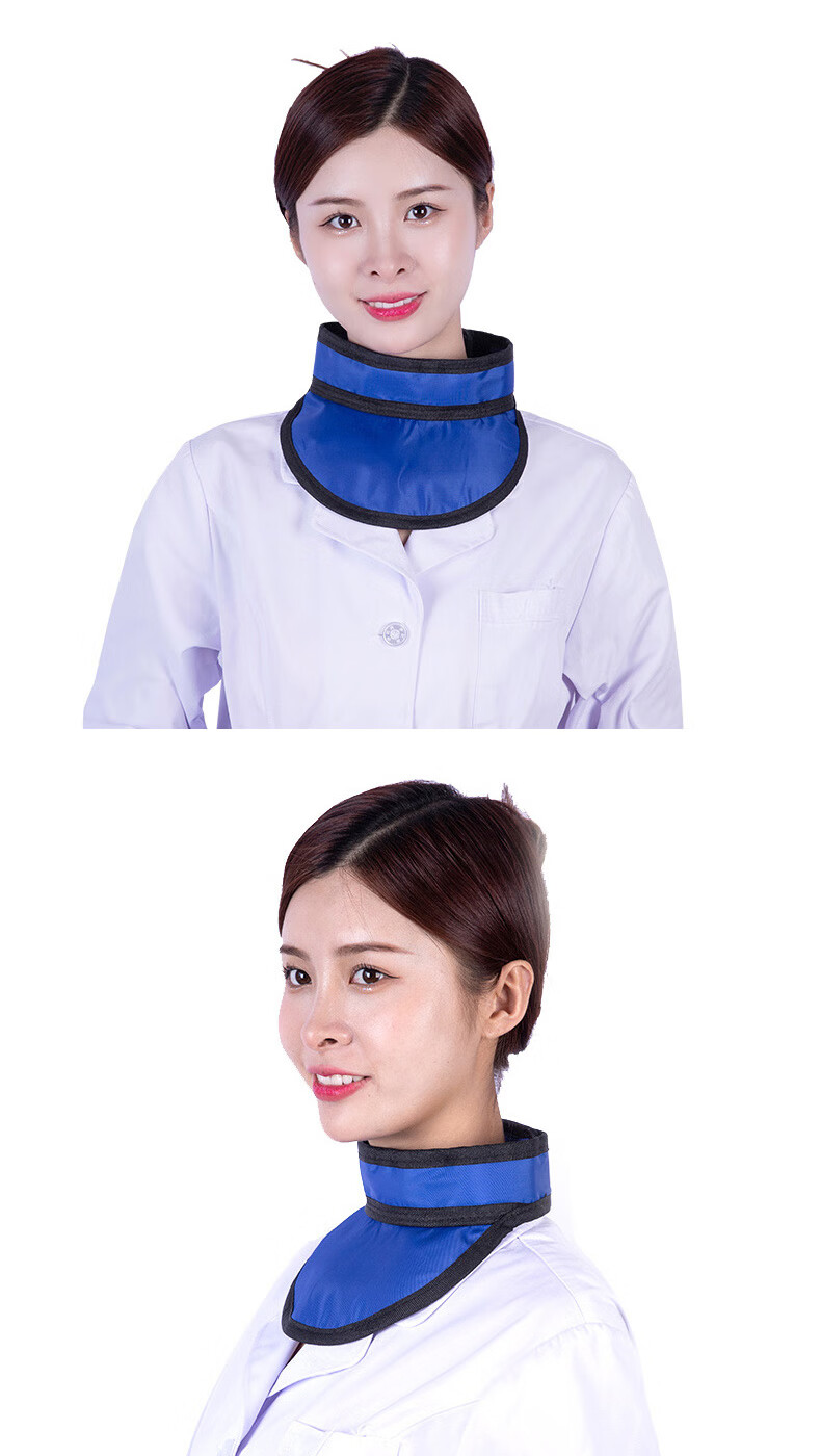 甲状腺防辐射围脖铅围脖套帽子粒子植入铅衣x射线甲状腺防护大围领