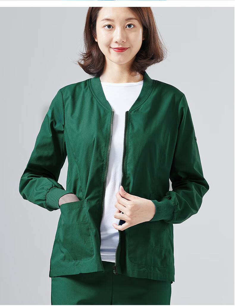 凯罗盾洗手衣外套 手术室外出服长袖加厚刷手衣夹克上衣手术室巡回