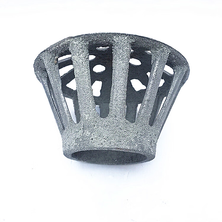 铸铁地漏圆形阳台屋顶雨水斗75mm110mm160mm落水头管道网球将75管铸铁